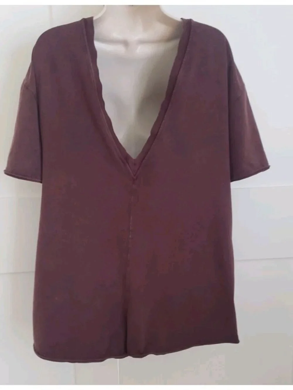 NEW FREE PEOPLE MOVEMENT HOT SHOT TEE ROMPER XSMALL DARK ESPRESSO - Picture 4 of 8
